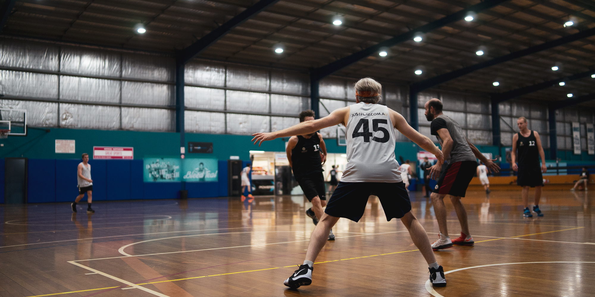 Basketball court at Coburg Basketball