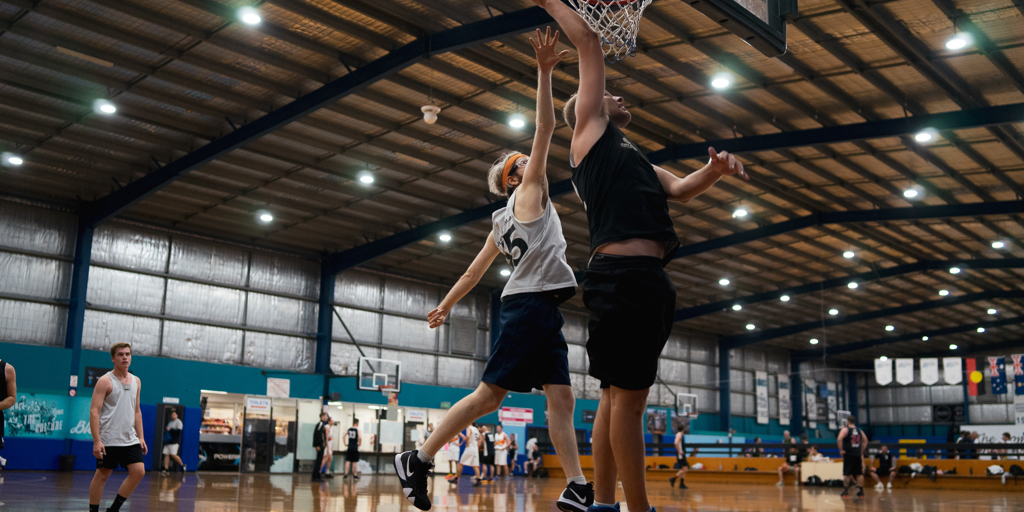 Basketball court at Coburg Basketball