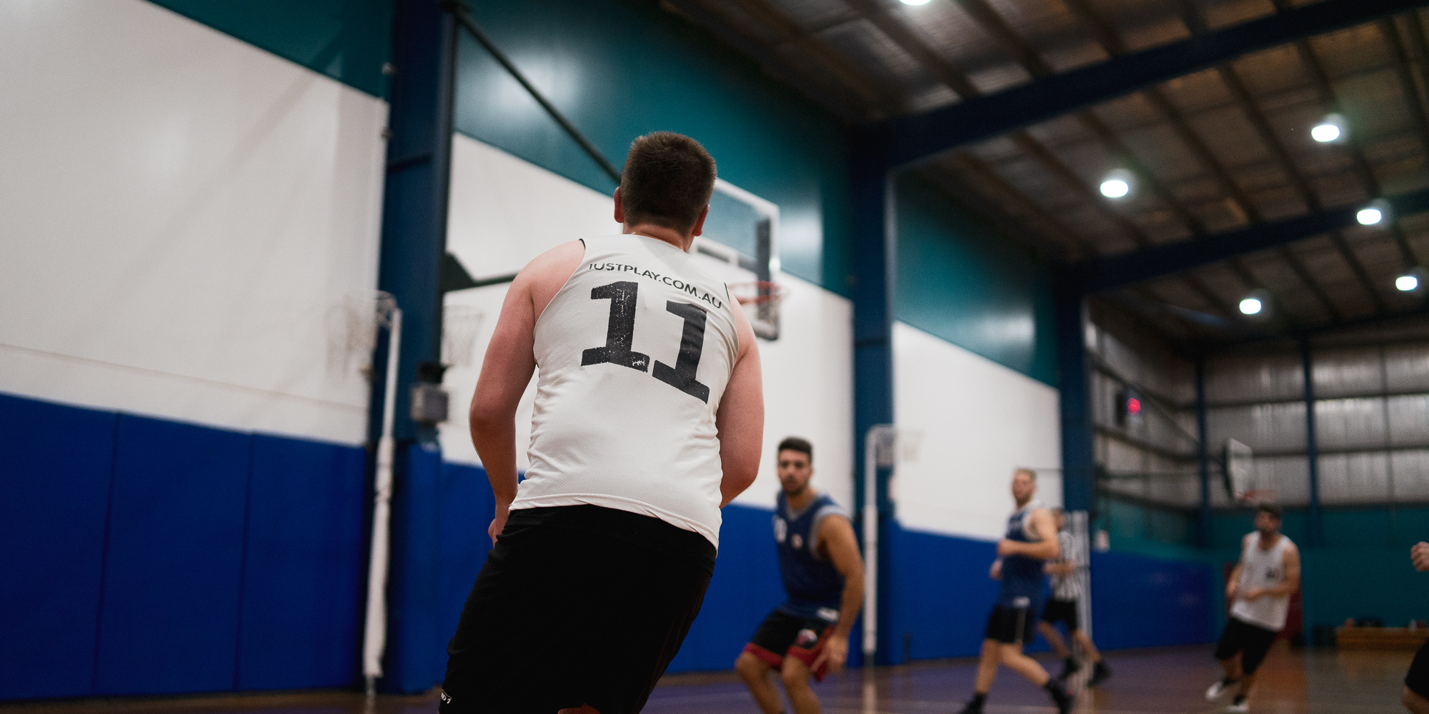 Basketball court at Coburg Basketball